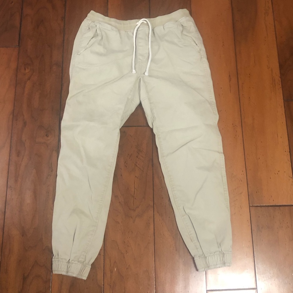 Men’s Light Tan M Joggers